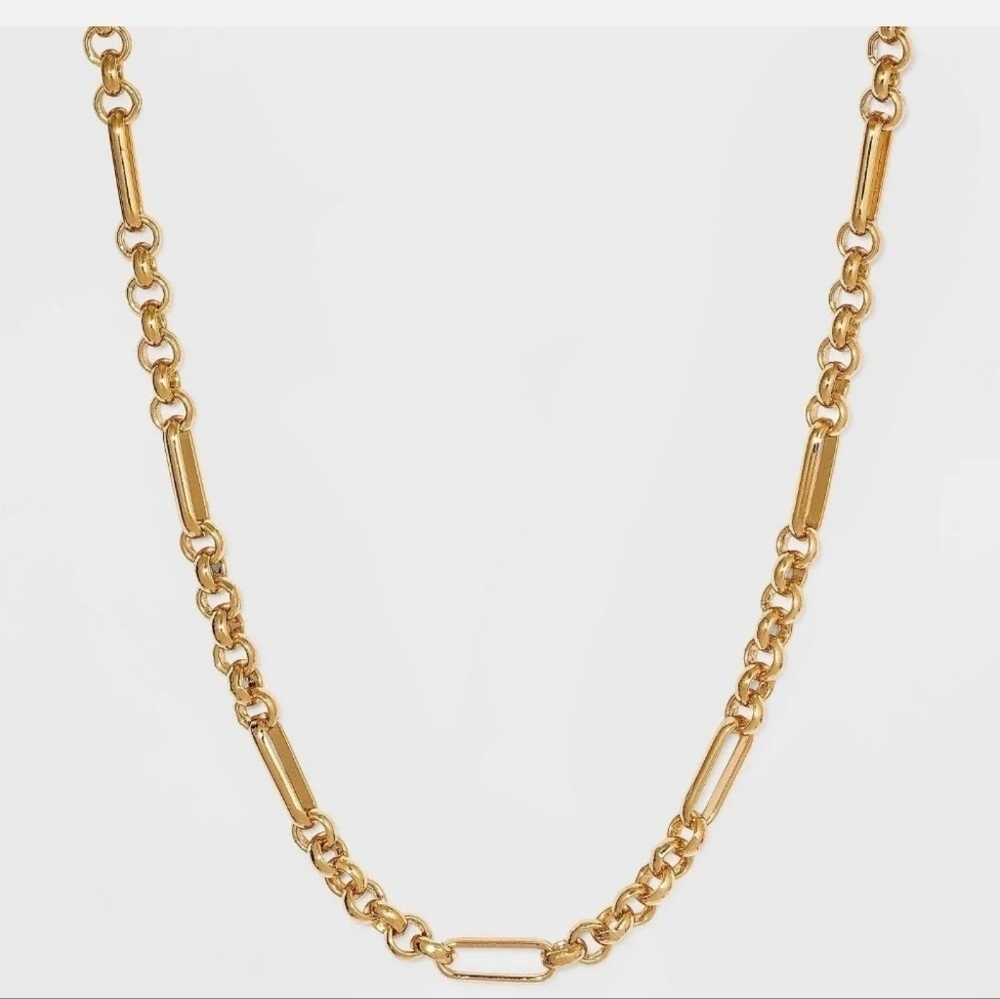 Mixed Link Chain Necklace / SUGARFIX by BaubleBar